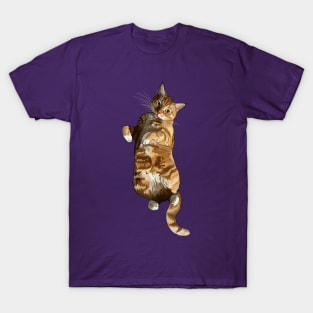 Ginger Tabby Cat Blep T-Shirt